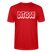 Berlin Shirt - DIT IS SO! - Bio Unisex T-Shirt mit Berliner Schnauze - Rot