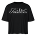Echt Berliner Spruch-Dit is n TRÄUMCHEN-Frauen Boxy Bio-T-Shirt - Schwarz