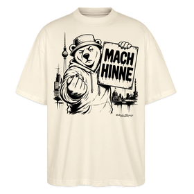 MACH HINNE – Berlin Souvenir -Oversized Unisex Bio T-Shirt - Natur