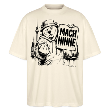 MACH HINNE – Berlin Souvenir -Oversized Unisex Bio T-Shirt - Natur