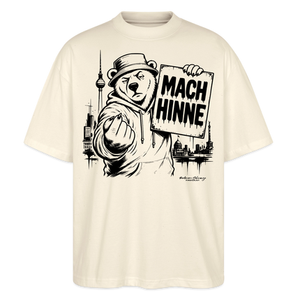 MACH HINNE – Berlin Souvenir -Oversized Unisex Bio T-Shirt - Natur
