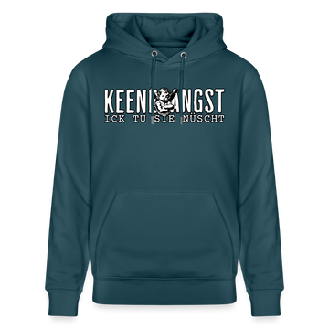 ICK TU SIE NÜSCHT - Unisex Bio-Hoodie - Dunkles Petrol