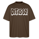 Berlin Shirt- DIT IS SO!-Oversized Unisex Bio T-Shirt - Dunkelbraun