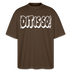 Berlin Shirt- DIT IS SO!-Oversized Unisex Bio T-Shirt - Dunkelbraun
