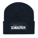 Berliner Spruch-DIT IS MIR SCHNURZPIEPE-Beanie - French Navy