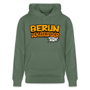 BERLIN ICK LIEB DIR - Unisex Bio-Hoodie - Tanngrün