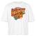 BERLINER RETRO-NÜSCHT MUSS ICK-Frauen Boxy Bio-T-Shirt - Weiß