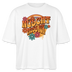 BERLINER RETRO-NÜSCHT MUSS ICK-Frauen Boxy Bio-T-Shirt - Weiß