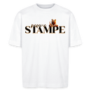 STAMPE-Unisex Oversize Bio-T-Shirt - Weiß