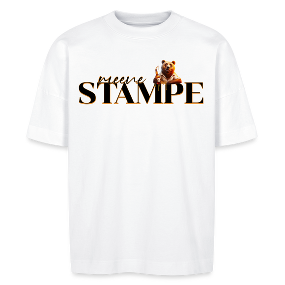 STAMPE-Unisex Oversize Bio-T-Shirt - Weiß