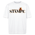 STAMPE-Unisex Oversize Bio-T-Shirt - Weiß