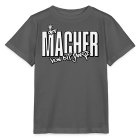 DER MACHER VON DIT JANZE - Kinder T-Shirt BIO - Anthrazit