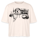 MACH 'N ABJANG-Frauen Boxy Bio-T-Shirt - Natur