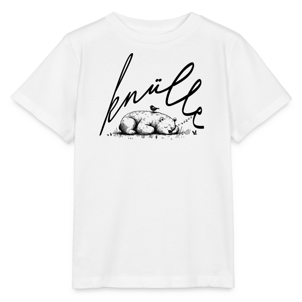 KNÜLLE -  Kinder Bio T-Shirt - Weiß