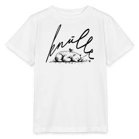 KNÜLLE -  Kinder Bio T-Shirt - Weiß