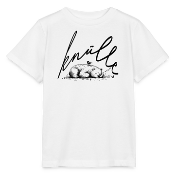 KNÜLLE -  Kinder Bio T-Shirt - Weiß