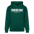 Berliner Spruch-PFANNKUCHEN NICH BERLINER-Unisex Bio-Hoodie - Forest