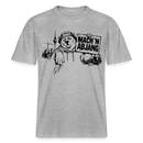 MACH 'N ABJANG- Berlin Shirt RELAXED FIT Unisex Organic T-Shirt - Grau meliert