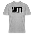 MOTTE UND MAUSI-Relaxed Fit Unisex Bio-T-Shirt - Grau meliert