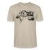 Dit freundliche Shirt mit Berliner Schnauze-MACH 'N ABJANG-Unisex Bio T-Shirt - Beige