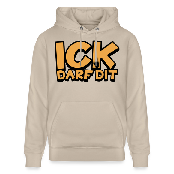 ICK DARF DIT - Bio-Hoodie - Beige