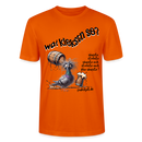 WAT KIEKSTN SO? -  Unisex BIO T-Shirt - Tieforange