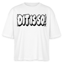 Berlin Shirt-DIT IS SO!-Frauen Boxy Bio-T-Shirt - Weiß