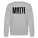 MOTTE UND MAUSI-Unisex Bio-Sweatshirt - Grau meliert