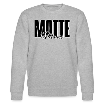 MOTTE UND MAUSI-Unisex Bio-Sweatshirt - Grau meliert