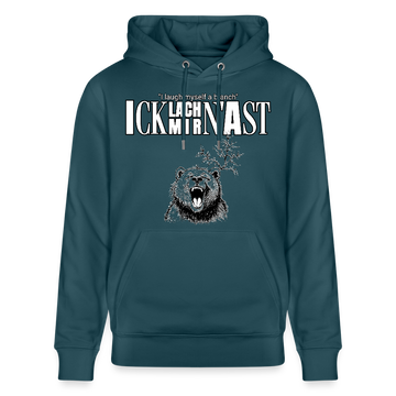 ICK LACH MIR N AST-Unisex Bio-Hoodie II - Dunkles Petrol