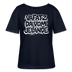VAFATZ DA VOM JELÄNDE-Rundhals Frauen Bio-T-Shirt - Navy