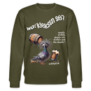 WAT KIEKSTN SO?-Unisex Bio-Sweatshirt II - Khaki