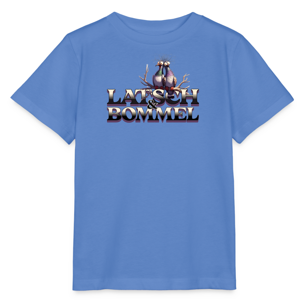 BERLINER LATSCH UND BOMMEL - Kinder BIO T-Shirt - Blau