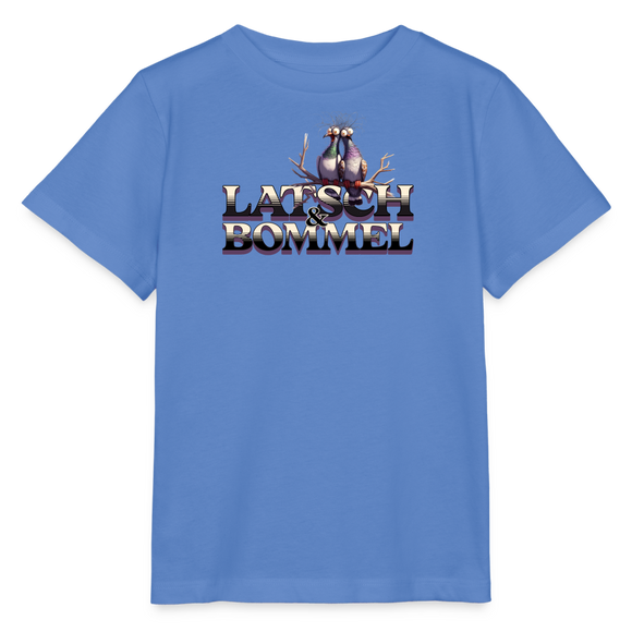 BERLINER LATSCH UND BOMMEL - Kinder BIO T-Shirt - Blau
