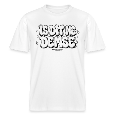 Berlin Shirt-Sommer-IS DIT NE DEMSE- RELAXED FIT Unisex Organic T-Shirt - Weiß