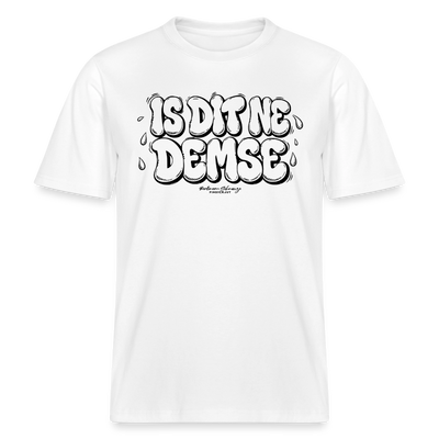 Berlin Shirt-Sommer-IS DIT NE DEMSE- RELAXED FIT Unisex Organic T-Shirt - Weiß