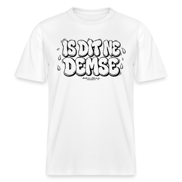 Berlin Shirt-Sommer-IS DIT NE DEMSE- RELAXED FIT Unisex Organic T-Shirt - Weiß