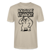 Berlin Shirt-ICK GLOOB ET HACKT-Unisex T-Shirt mit Berliner Bär - Beige