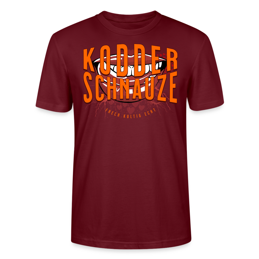 KODDERSCHNAUZE - Unisex T-Shirt CRAFTER - Burgunderrot