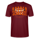 KODDERSCHNAUZE - Unisex T-Shirt CRAFTER - Burgunderrot