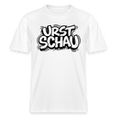 Ostalgie- RELAXED FIT Unisex Bio T-Shirt-URST SCHAU - Weiß