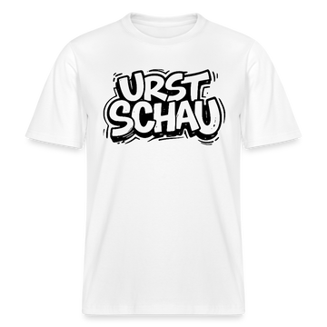 Ostalgie- RELAXED FIT Unisex Bio T-Shirt-URST SCHAU - Weiß