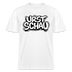 Ostalgie- RELAXED FIT Unisex Bio T-Shirt-URST SCHAU - Weiß