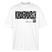 Chaos Shirt-KLADDERADATSCH-Oversized Unisex Bio T-Shirt - Weiß