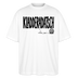 Chaos Shirt-KLADDERADATSCH-Oversized Unisex Bio T-Shirt - Weiß