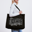 DER MACHER VON DIT JANZE - BIO Einkaufstasche - Schwarz