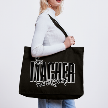 DER MACHER VON DIT JANZE - BIO Einkaufstasche - Schwarz