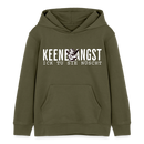 KEENE ANGST ICK TU SIE NÜSCHT -  Bio-Hoodie Mini - Khaki