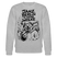 JANZ BERLIN IS EENE WOLKE-Unisex Bio-Sweatshirt - Grau meliert