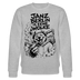 JANZ BERLIN IS EENE WOLKE-Unisex Bio-Sweatshirt - Grau meliert
